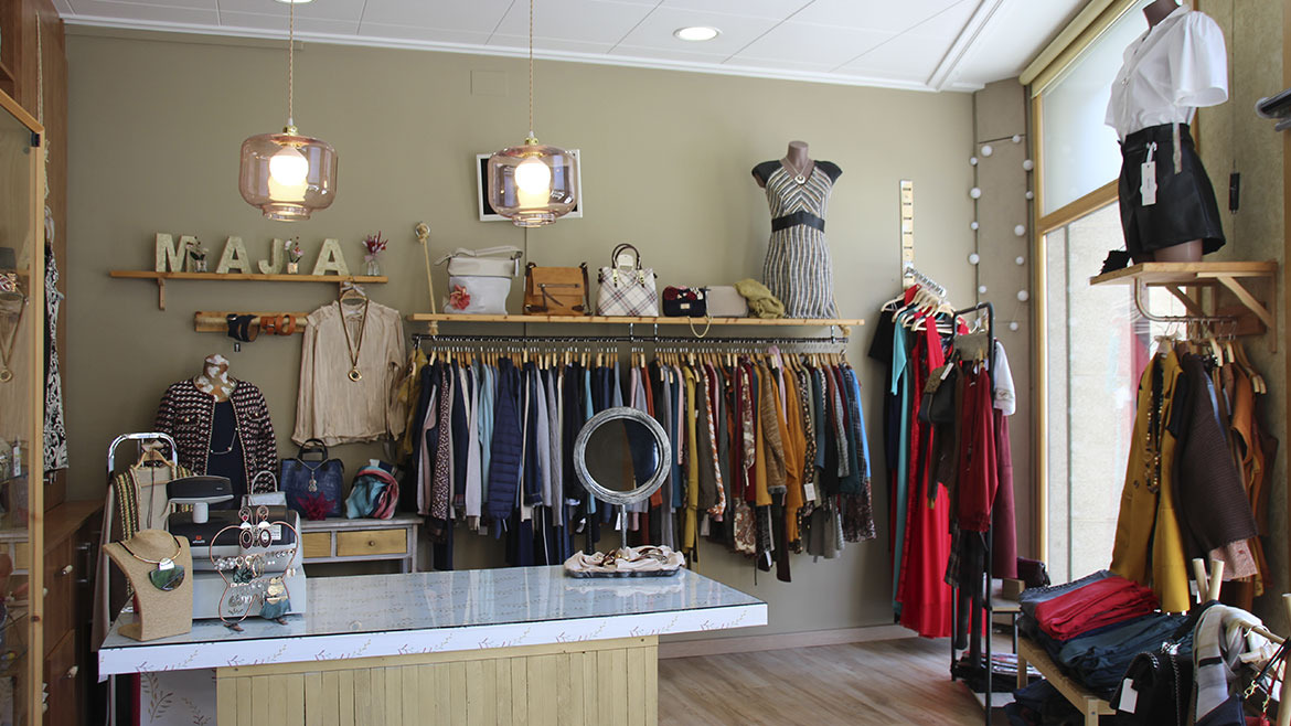 MAJA, una tienda de ropa de referencia entre el outlet de Palafolls